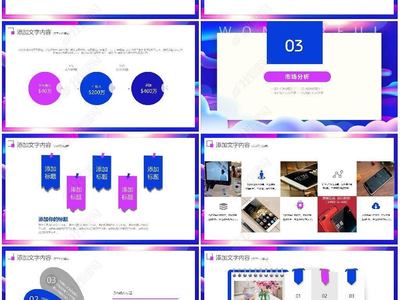 炫彩商務(wù)投資策劃書(shū)PPT模板